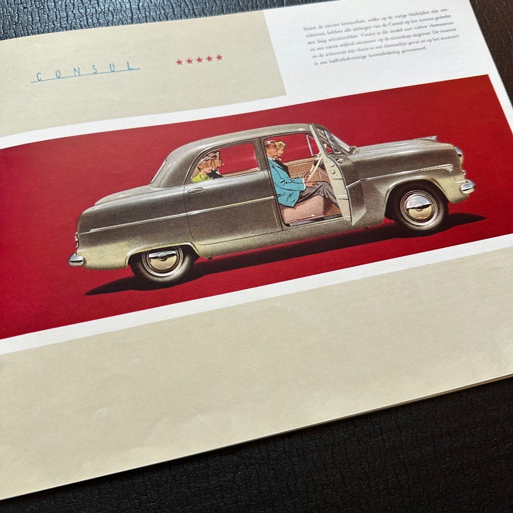 #6) FORD Consul/ Zephyr - 1954, Verzenden, Gelezen, Ford