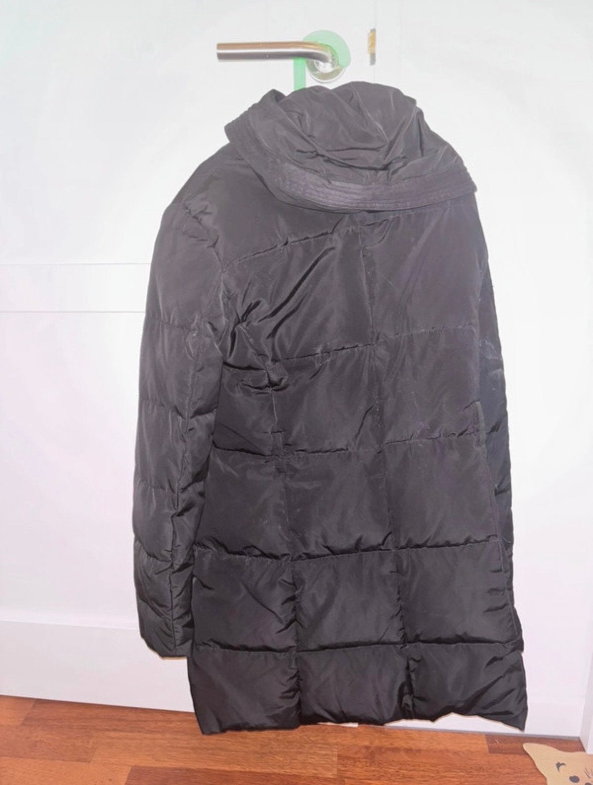 Mango Basics Zwarte Gewatteerde Jas - Maat XS, Ophalen of Verzenden, Zo goed als nieuw, Maat 34 (XS) of kleiner, Zwart