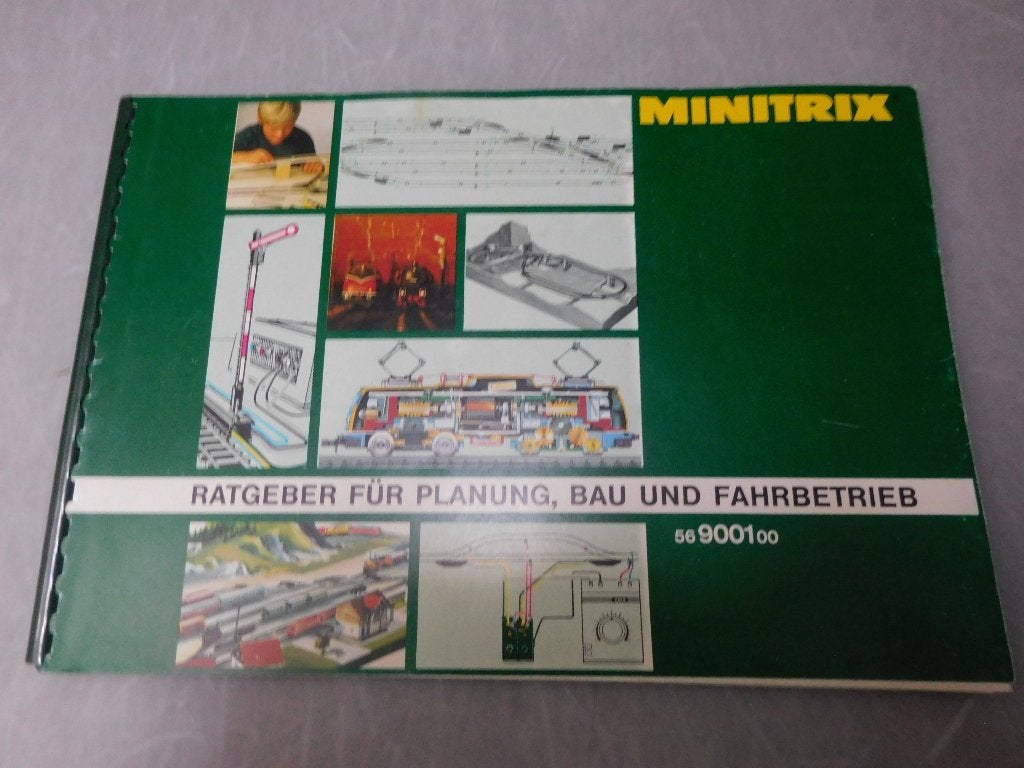 Minitrix 40 baanontwerpen planboek, Gelijkstroom of Wisselstroom, Trix, Zo goed als nieuw, Boek, Tijdschrift of Catalogus