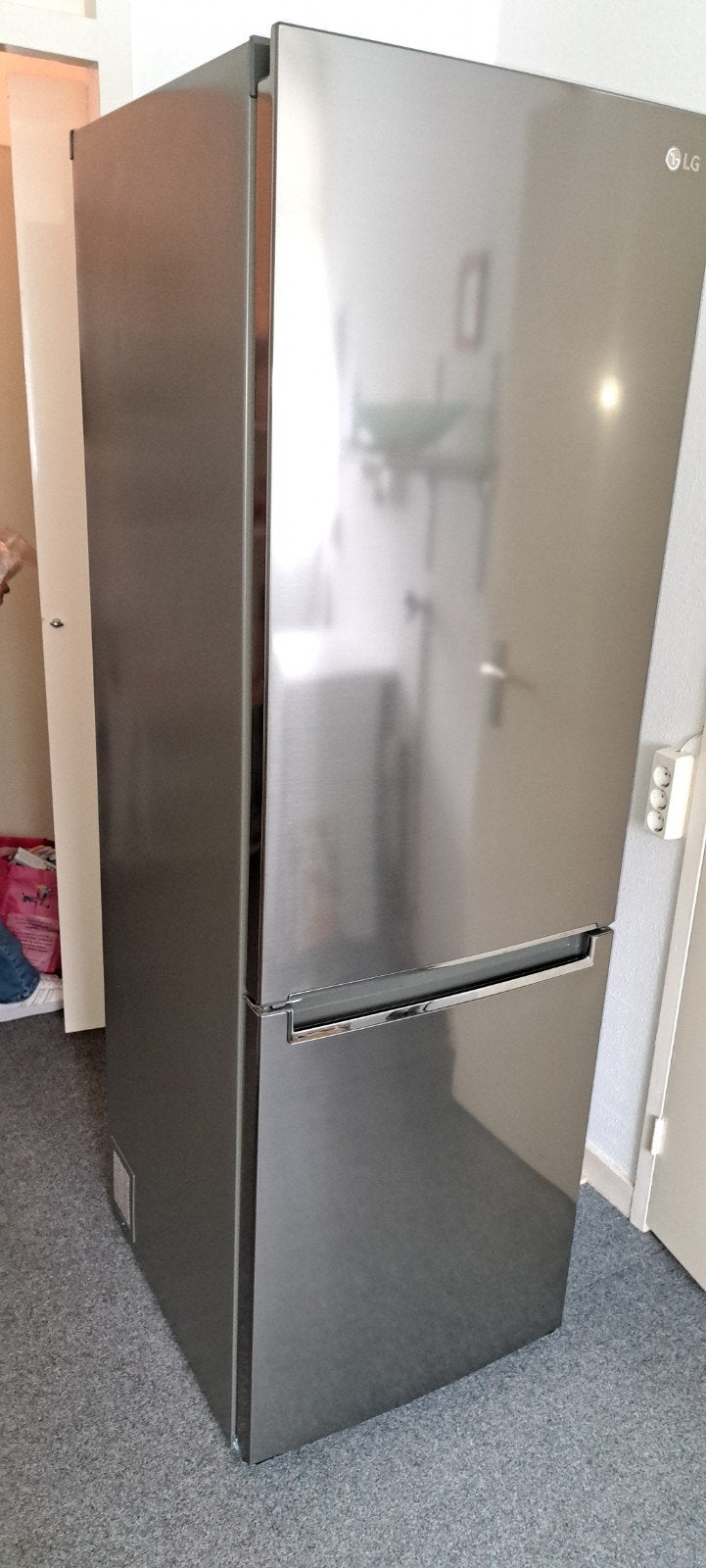 LG Koel/Vries Combinatie, Ophalen, 200 liter of meer, Met aparte vriezer, 160 cm of meer