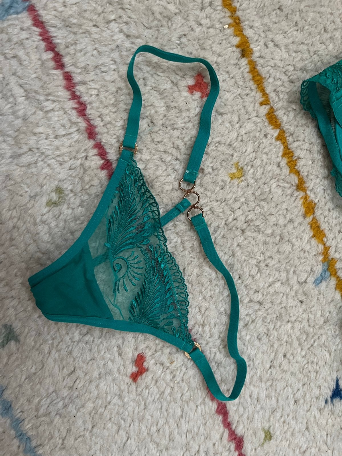 Bluebella Lingerie Setje 65F XS Groen, Verzenden, Groen, Setje