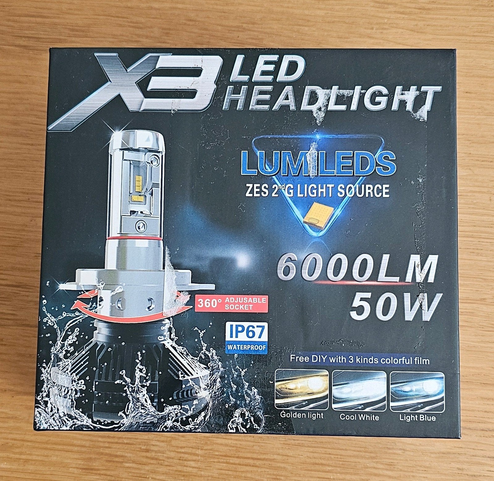 Led lampen H4, Auto-onderdelen, Ophalen of Verzenden, Gebruikt