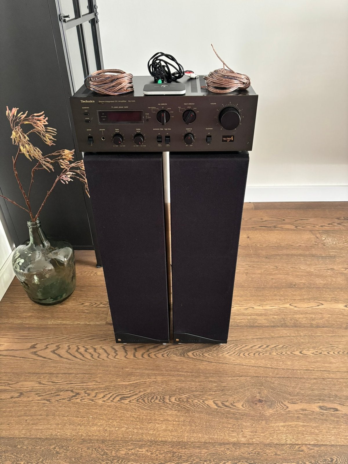 Technics SU-V2A Amplifier & Kef Coda 9.2, Ophalen, Gebruikt, Speakers, Overige merken