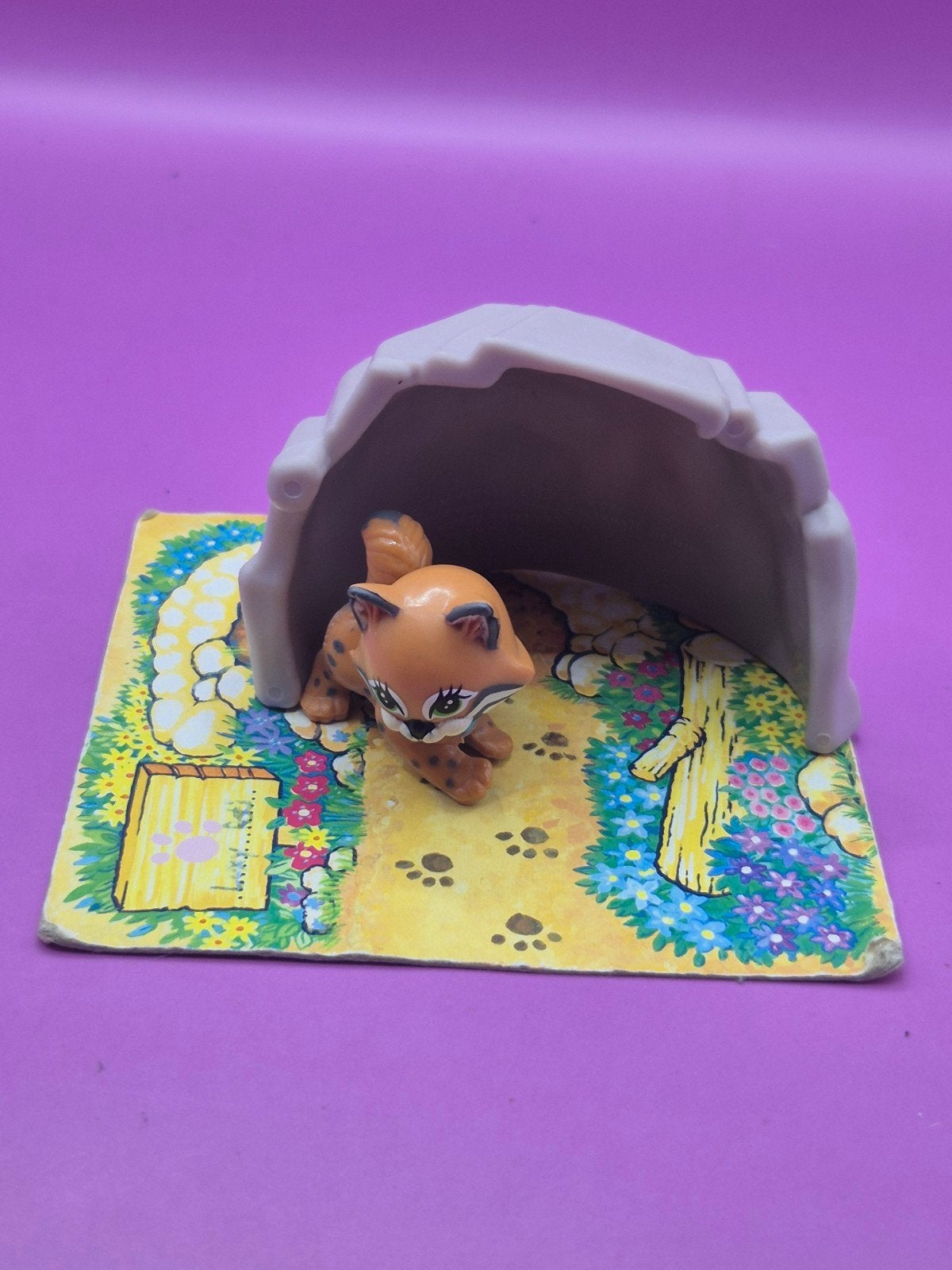 Vintage lps littlest petshop baby bobcat kenner, Ophalen