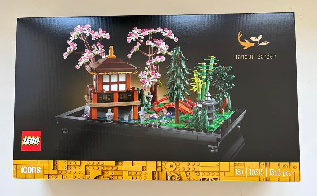 LEGO Icons 10315 Tranquil Garden - Nieuw in doos, Lego, Denemarken, Nieuw, Ophalen of Verzenden