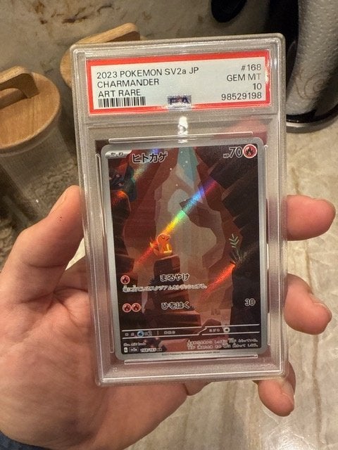 Pokémon 151 PSA10 Set Japans Charizard Charmander Charmeleon, Ophalen of Verzenden, Nieuw, Meerdere kaarten, Foil