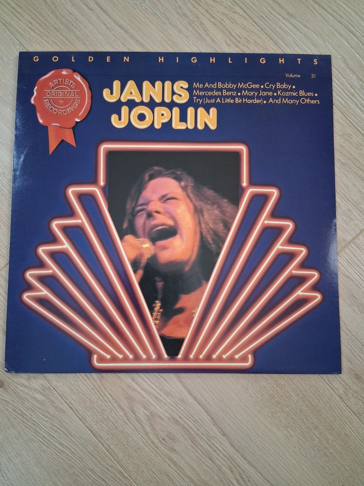 Janis Joplin - Golden Highlights Volume 31 LP, Cd's en Dvd's, LP, Rock, Gebruikt, Originele persing