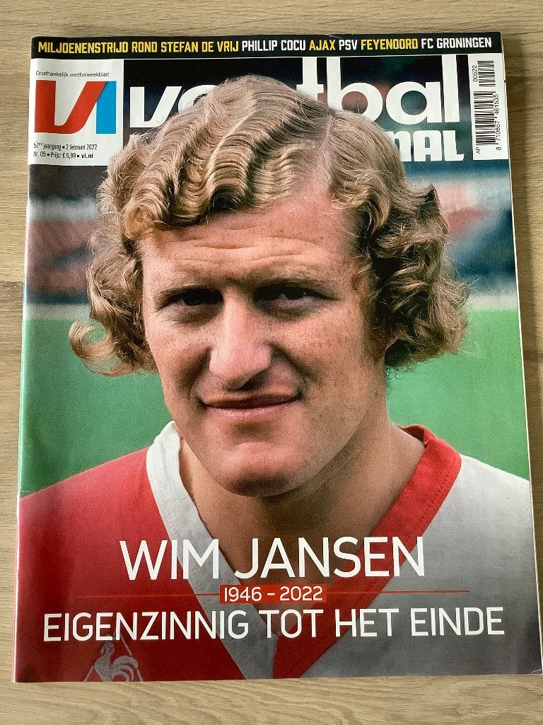 Voetbal International Special Wim Jansen, Verzamelen, Ophalen of Verzenden, Zo goed als nieuw, Feyenoord, Boek of Tijdschrift