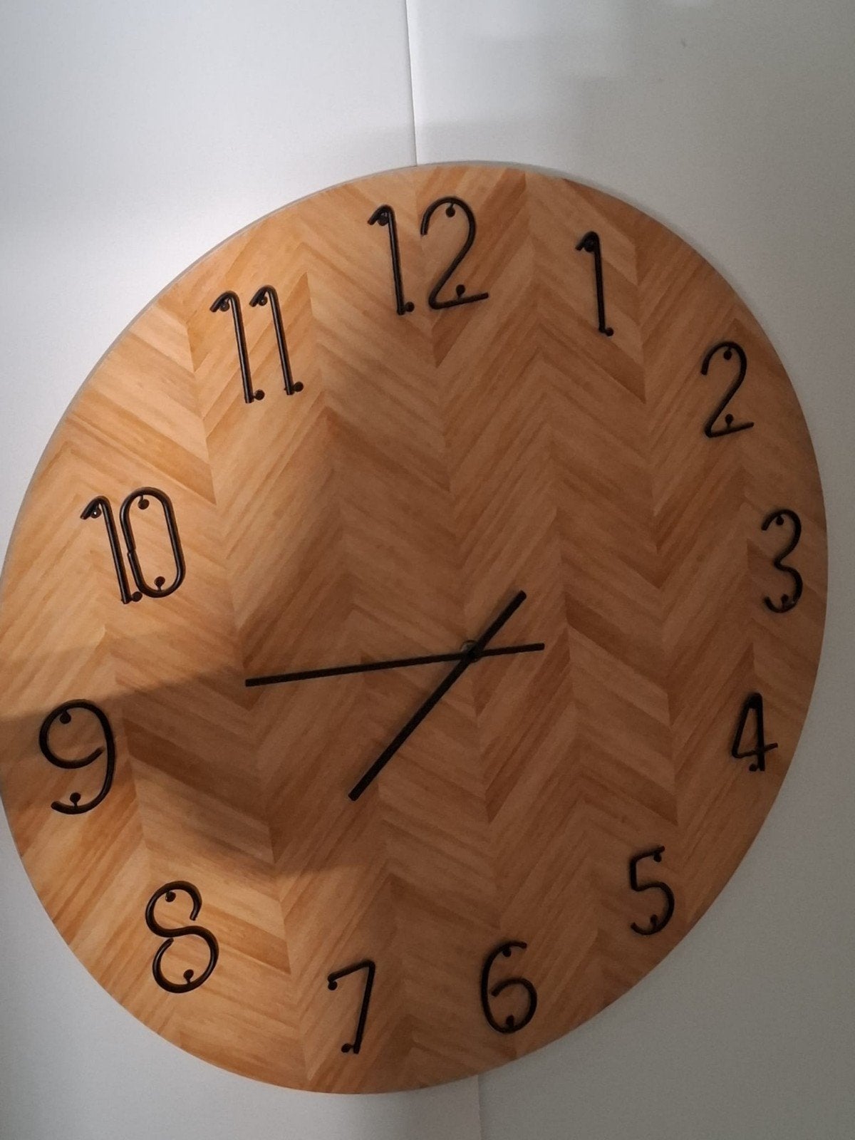 Wandklok, Ophalen, Wandklok, Analoog, Zo goed als nieuw