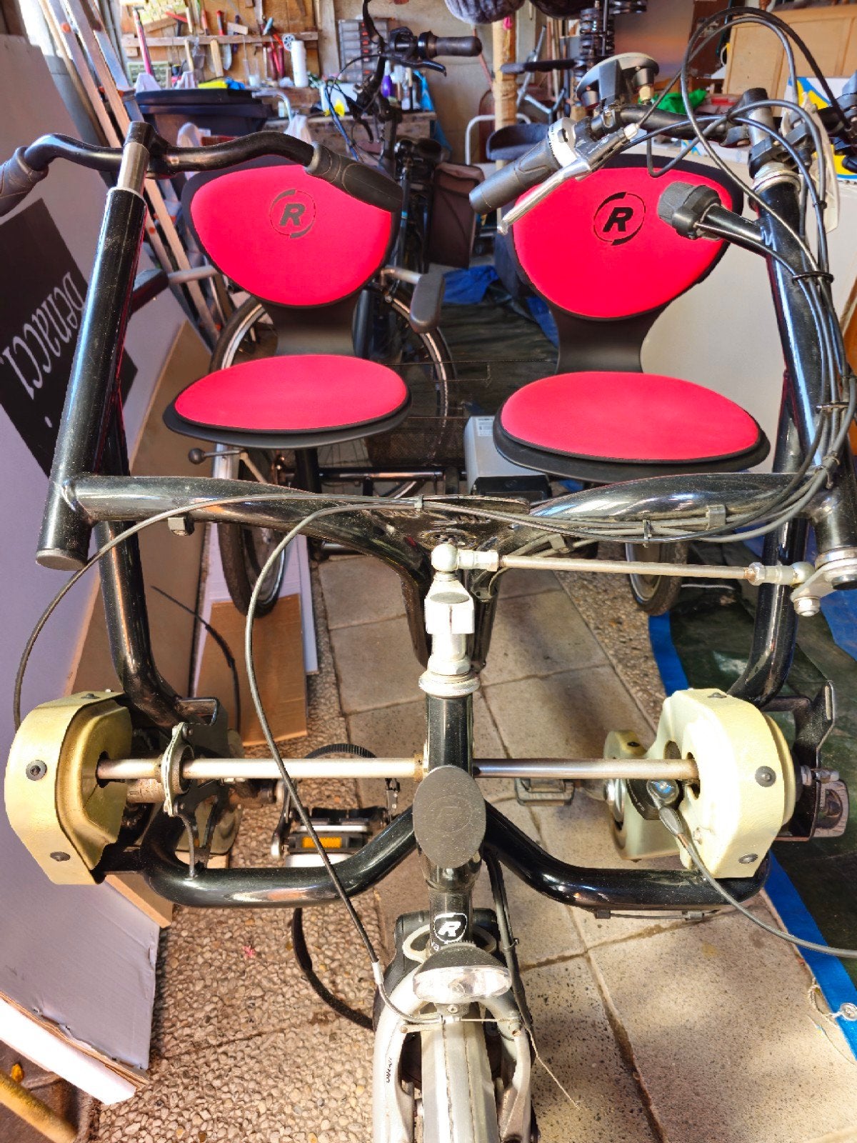 Elektrische duofiets  fun to go, Ophalen, Gebruikt, Fun2go van raam