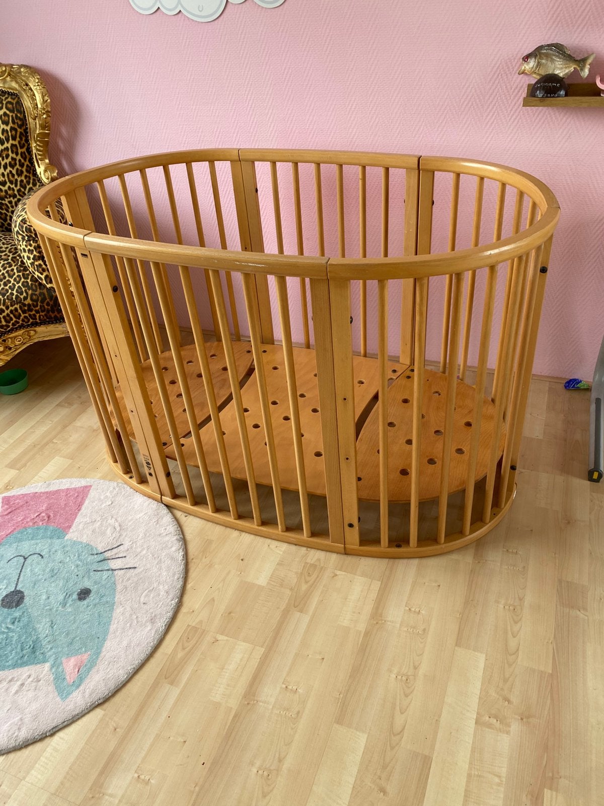 Stokke bed en commode, Kinderen en Baby's, Ophalen, Gebruikt, Ledikant