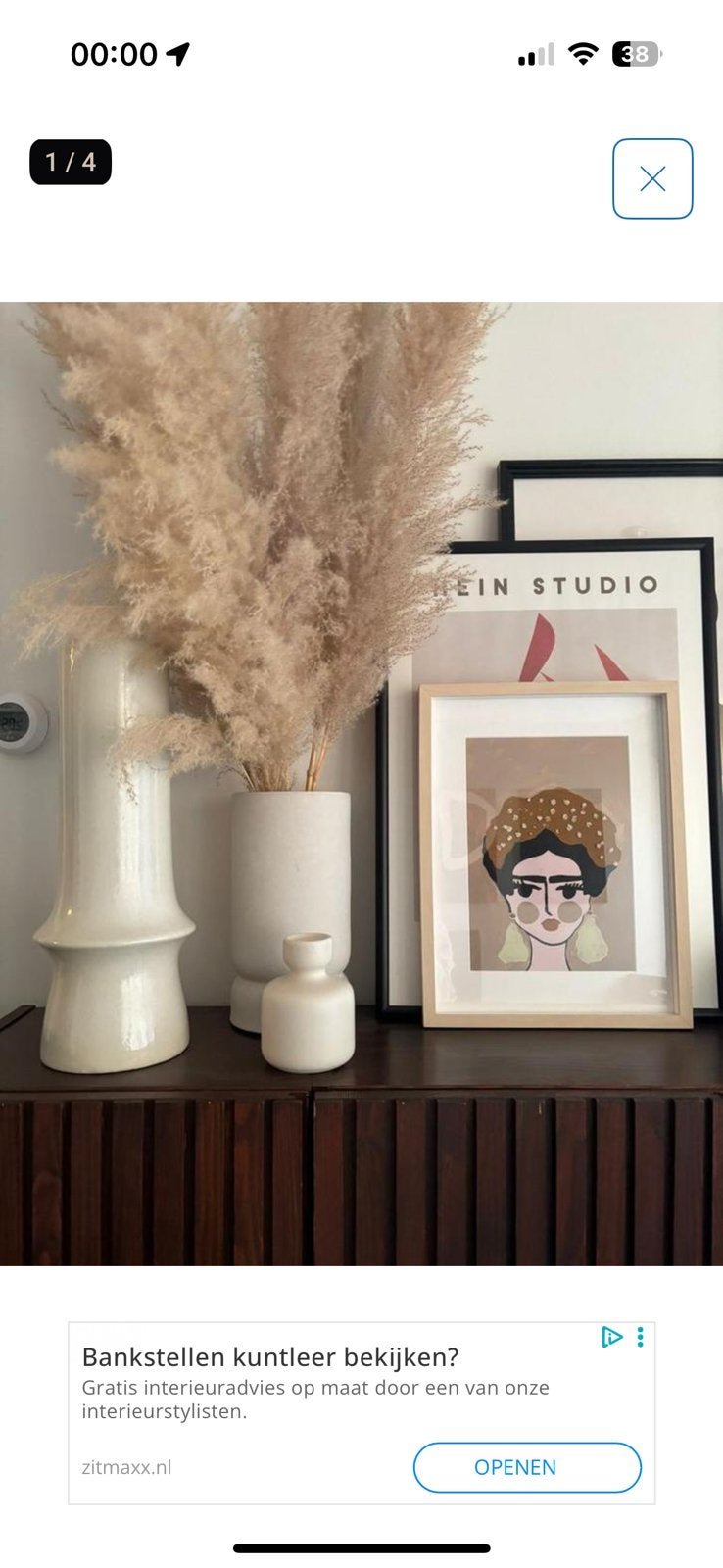 Schilderij Studi Belle Femme - Frida Kahlo, Ophalen, Nieuw, Schilderij
