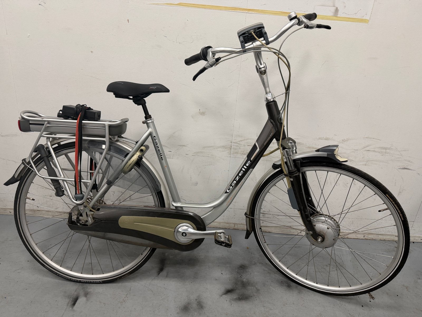 Gazelle elektrische  Batterij defect, Elektrische fiets, Frame, Gebruikt, Ophalen of Verzenden
