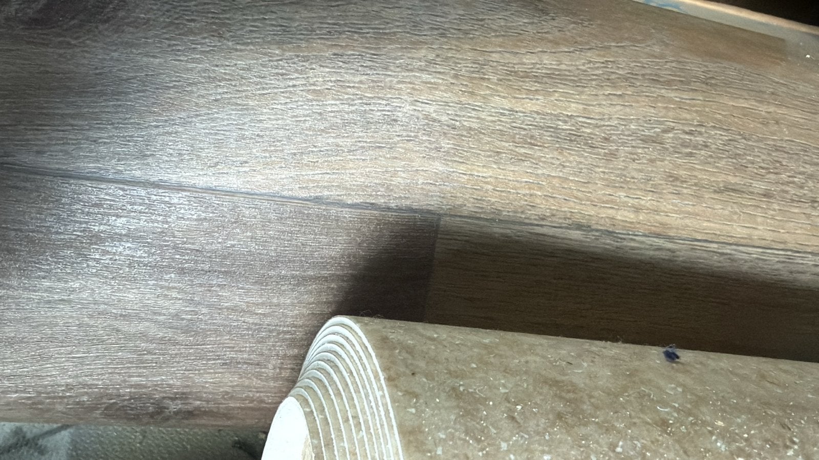 PVC op rol - Vinyl 3,90x4m toplaag 0,5mm - Budget outlet, Ophalen, Nieuw, Grijs, Vinyl