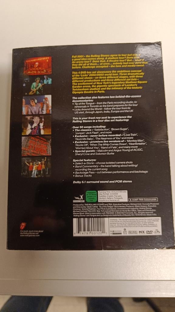 Rolling Stones DVD's, Alle leeftijden, Ophalen of Verzenden, Zo goed als nieuw, Muziek en Concerten