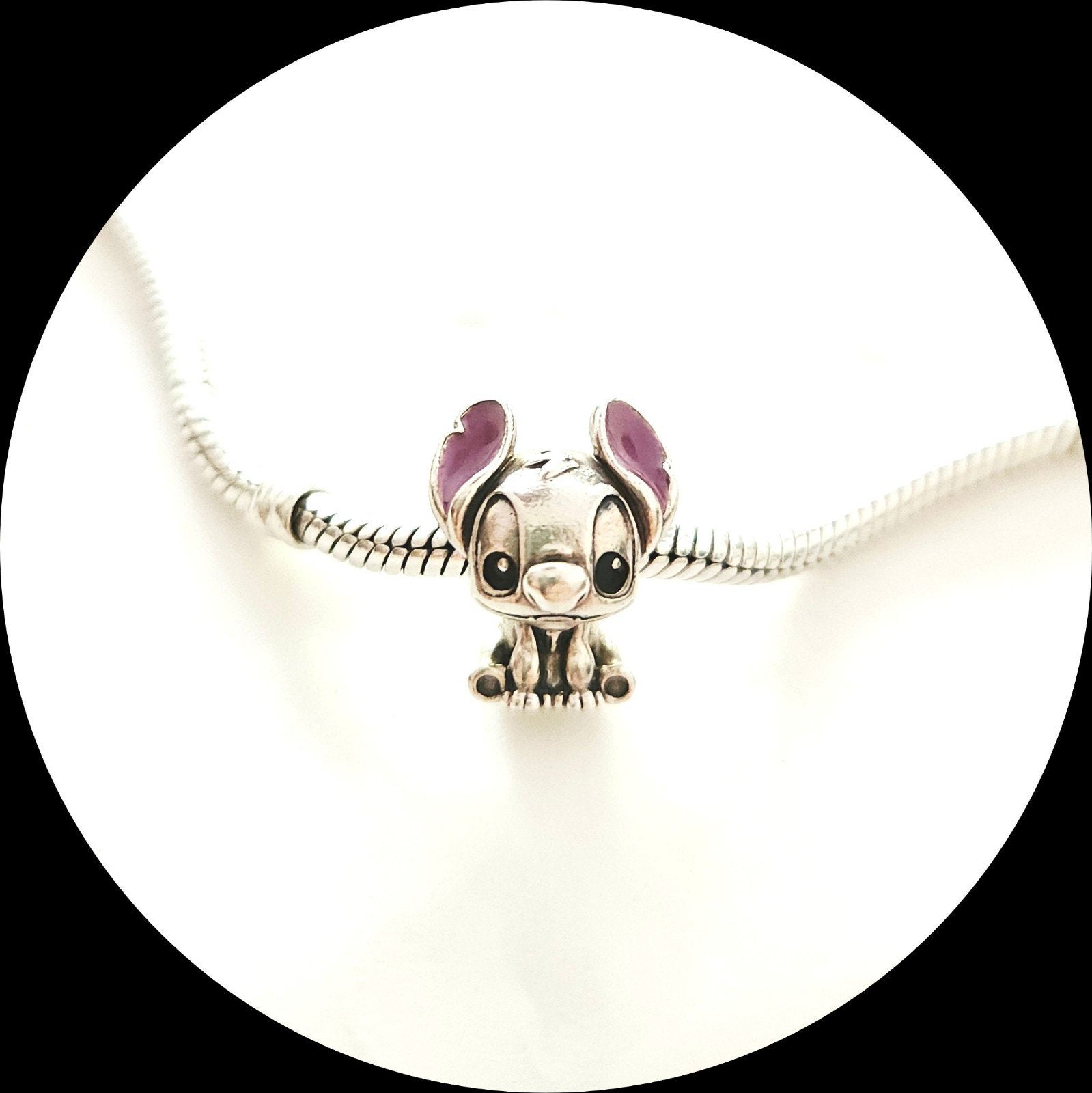 Pandora Disney Stitch 798844C01 / Lilo & Stitch, Sieraden, Tassen en Uiterlijk, Bedels, Pandora, Ophalen of Verzenden, Zo goed als nieuw