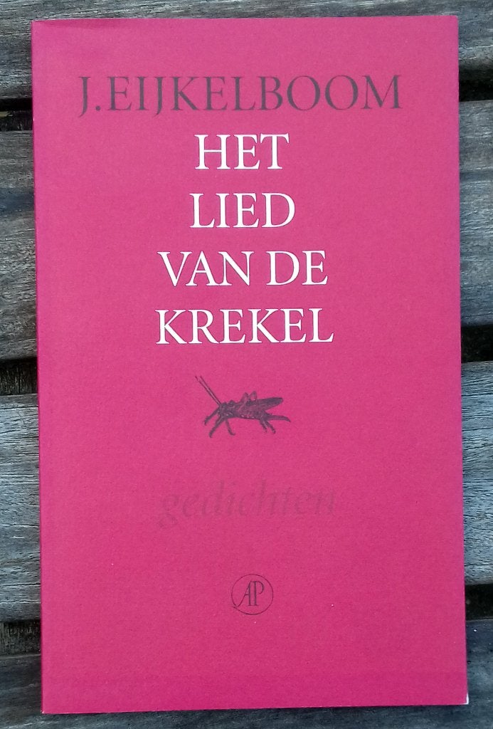 J. Eijkelboom - Het lied van de krekel, Ophalen of Verzenden, Zo goed als nieuw, J. Eijkelboom, Eén auteur