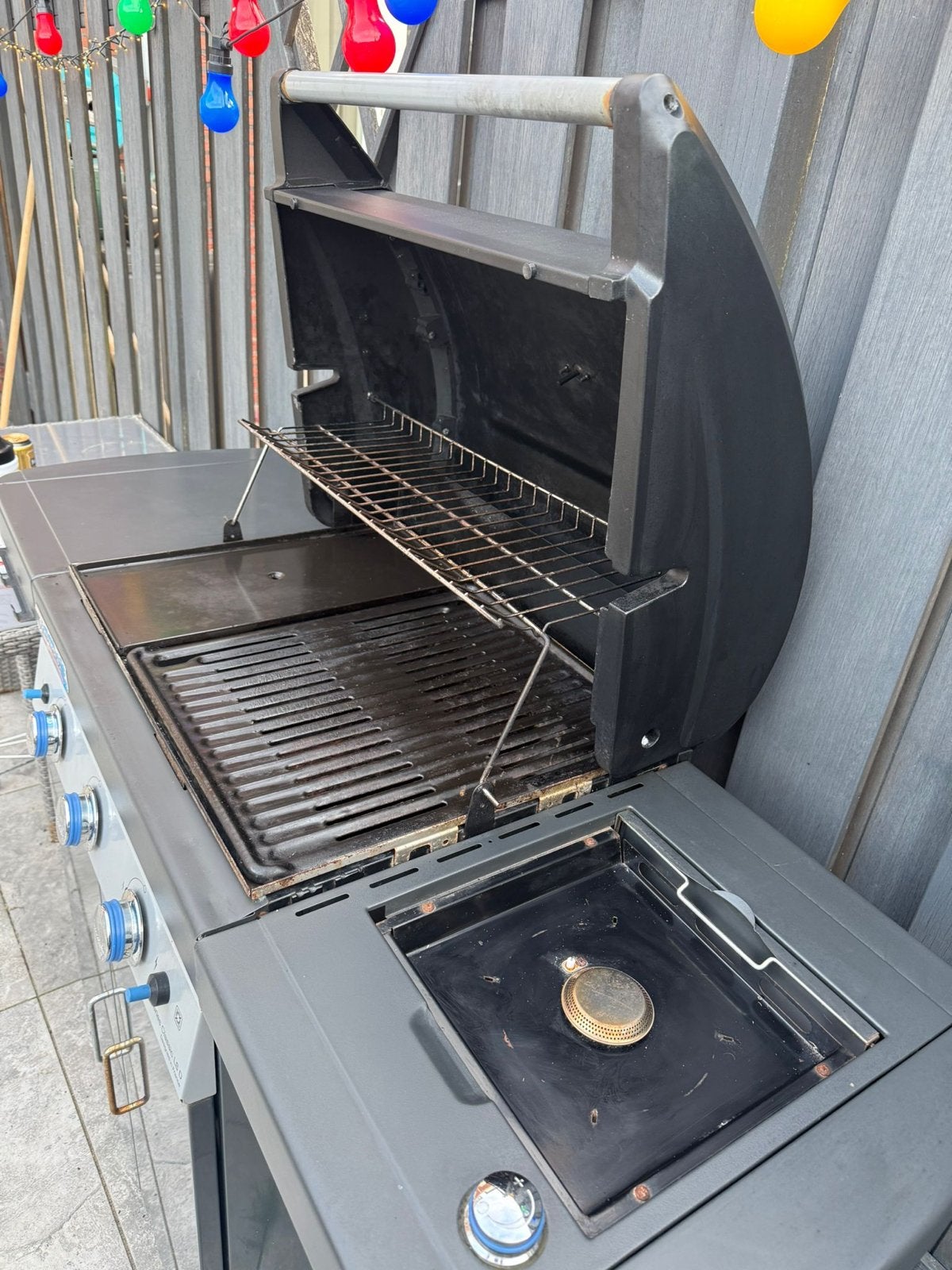 Grote Campingaz gasbarbecue met extra gaspitje, Ophalen, Gebruikt
