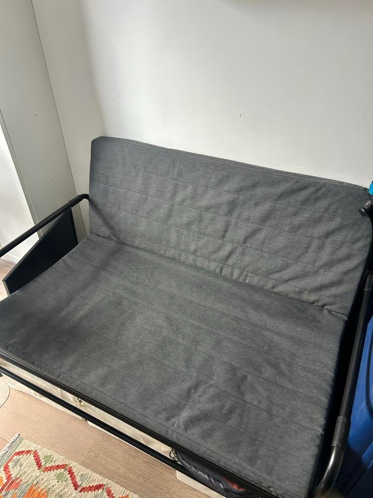Ikea HAMMARN slaapbank, Ophalen, Tweepersoons, Zo goed als nieuw, 120 cm