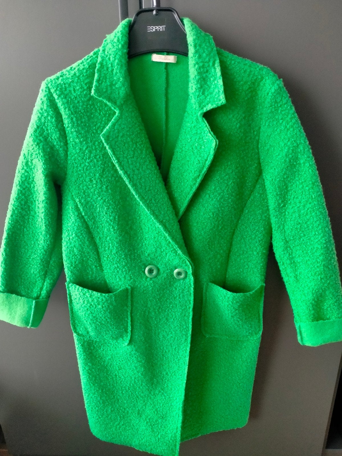 Boukle jas, Kleding | Dames, Ophalen, Nieuw, Groen, Jasje