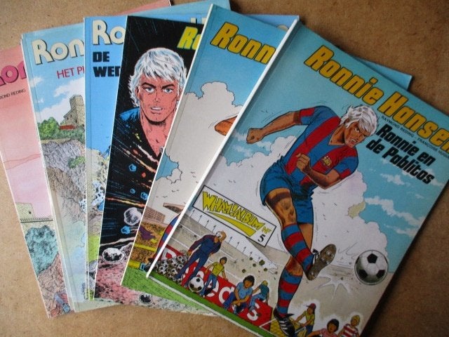adv7845 ronnie hansen, Eén stripboek, Ophalen, Gelezen