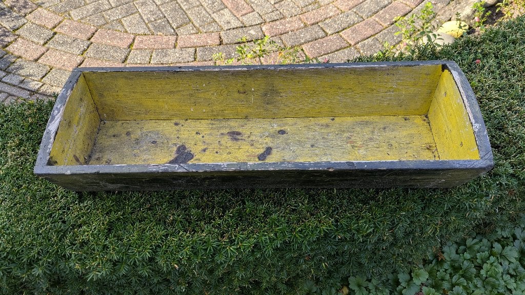 Oude houten bak, Ophalen