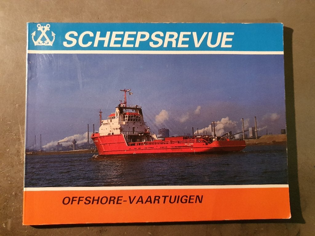 Scheepsrevue offshore vaartuigen, Ophalen, Kaart, Foto of Prent