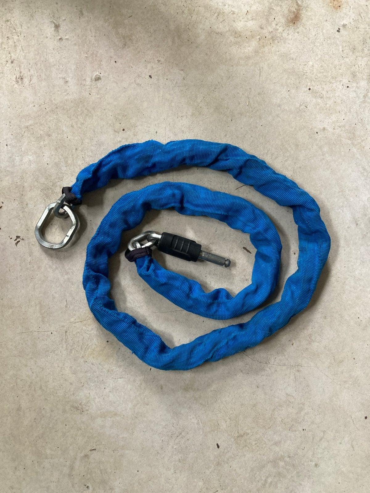 AXA insteekketting (plug in) voor ringslot, Ophalen of Verzenden, Gebruikt, Kettingslot