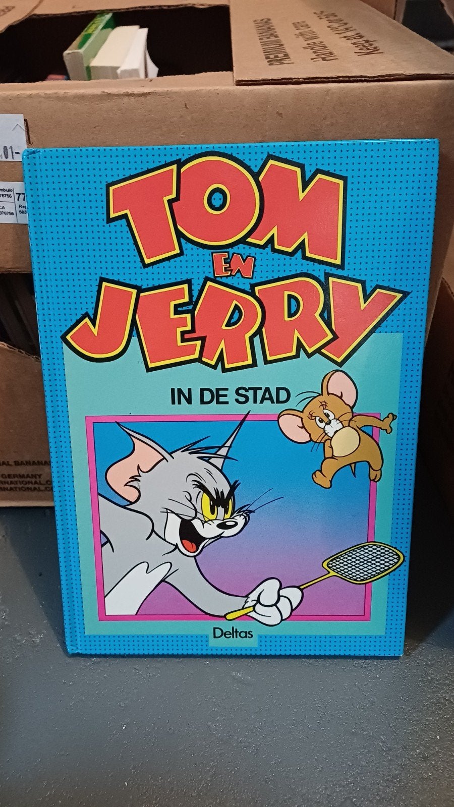 Tom en Jerry in de Stad - Klassiek kinderboek, Ophalen of Verzenden, Gelezen, Onbekend, Fictie algemeen