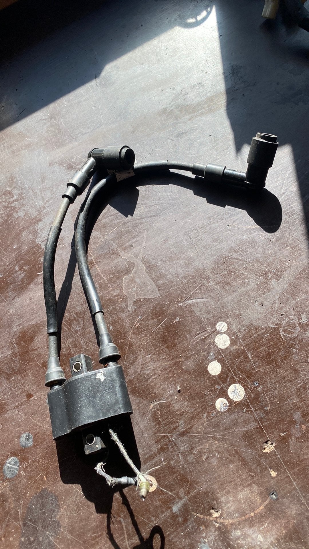 Tohatsu/mercury/mariner 25/30pk bobine met ngk bougie doppen, Ophalen of Verzenden, Zo goed als nieuw, Elektra en Verlichting