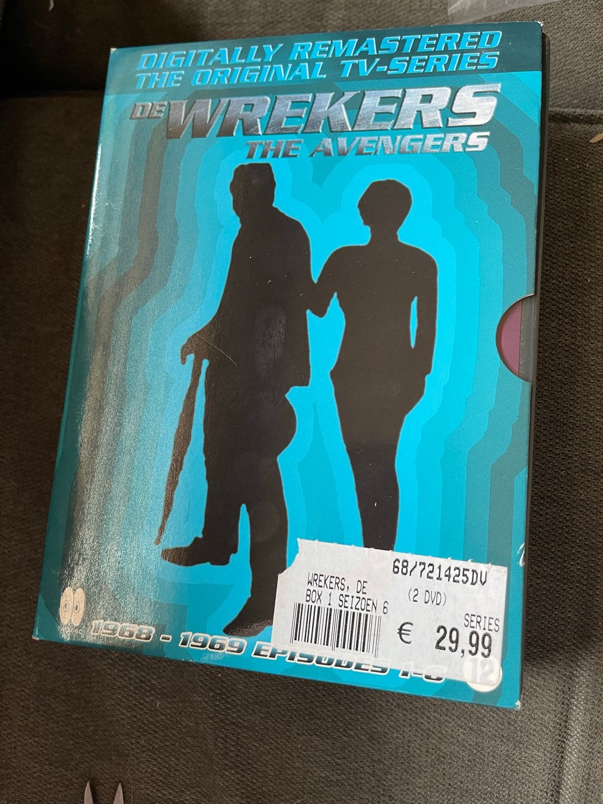 De Wrekers The Avengers - Box 1 Seizoen 6 (2 DVD), Nederlands, Ophalen of Verzenden, Remastered, Seizoen 6