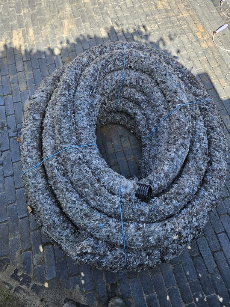 Drainage PP450 80mm rol ca. 48M, Ophalen, Pvc, 6 meter of meer, Overige typen