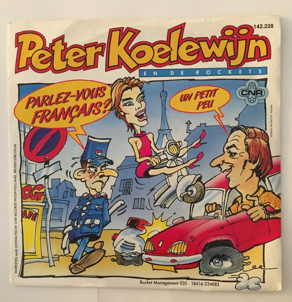 Peter Koelewijn En De Rockets ‎– Parlez-vous Français?, Originele persing, 7 inch, Ophalen of Verzenden, Zo goed als nieuw