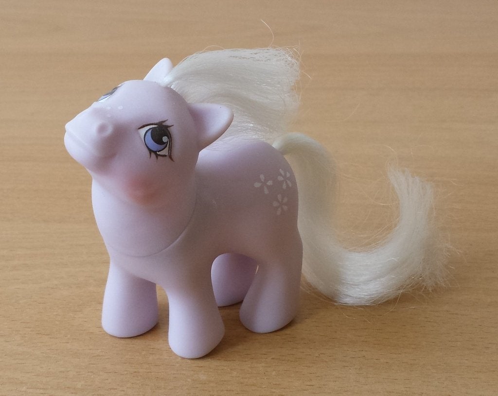 My Little Pony G1 - Baby Blossom - Hasbro - Hong Kong, Gebruikt, Ophalen of Verzenden, Hasbro, Nvt