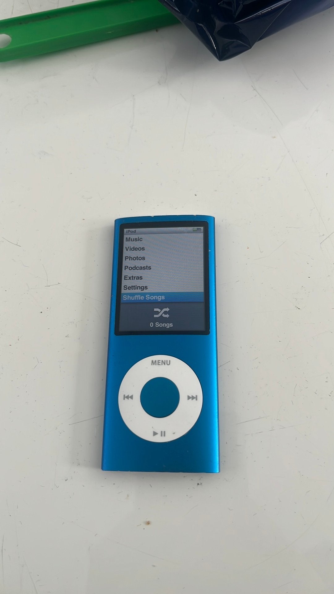 Ipod nano 4de generatie, Gebruikt, Blauw, Ophalen of Verzenden, Nano