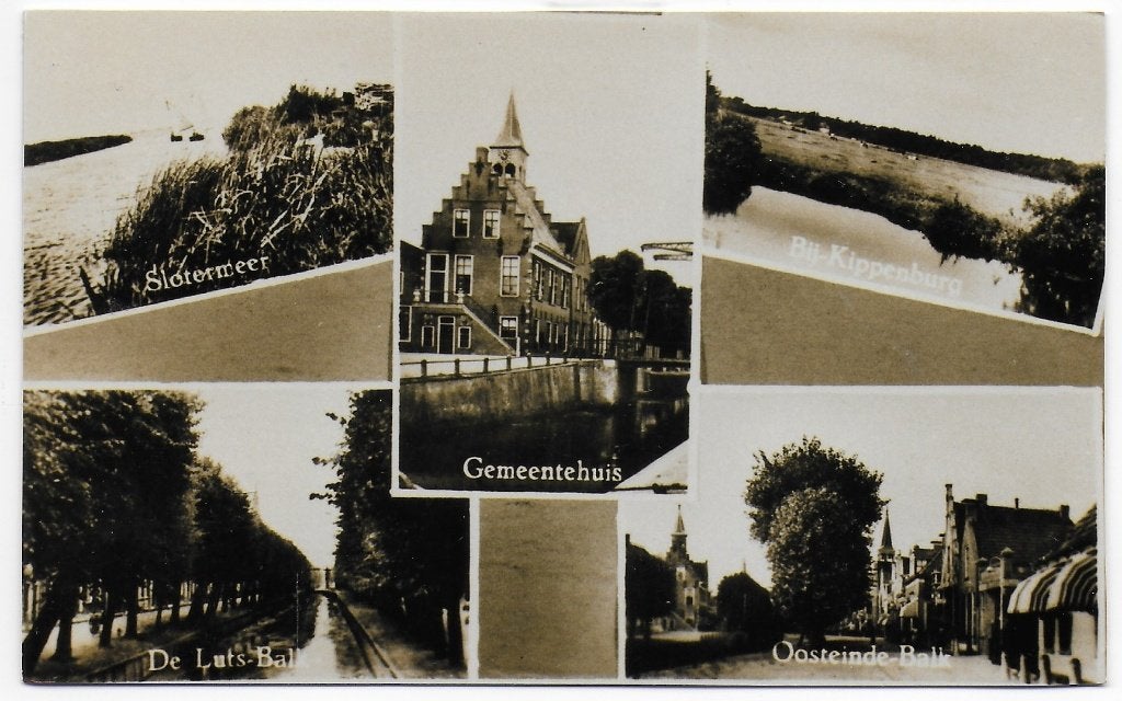 Balk Oude Ongelopen Amsichtkaart ( B6307 ), Ophalen of Verzenden, 1960 tot 1980, Gelopen, Friesland