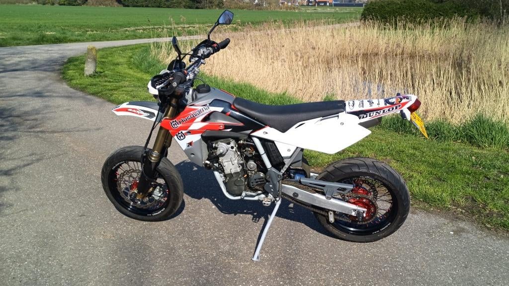 Husqvarna TE 510  (A2), Particulier, Meer dan 35 kW, Minimaal motorrijbewijs A2, SuperMoto