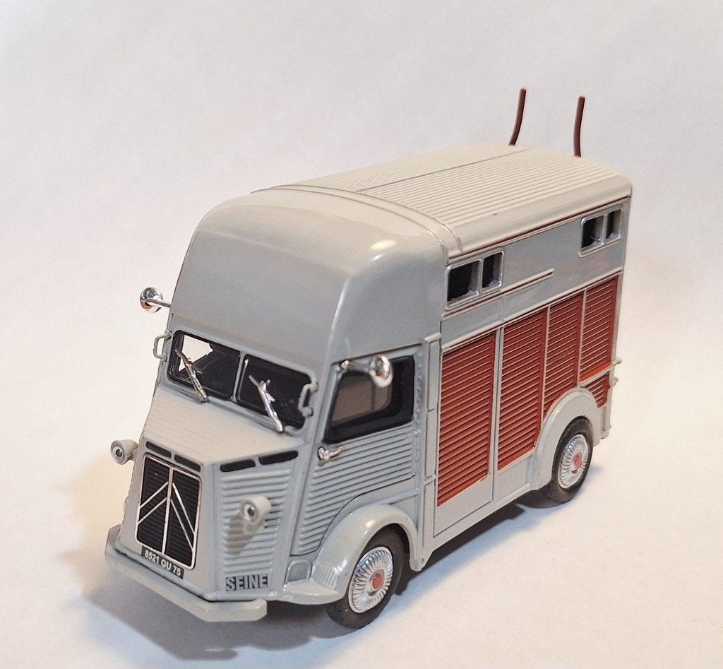 Citroën HY paardenvervoer Eligor, Hobby en Vrije tijd, Modelauto's | 1:43, Zo goed als nieuw, Auto, Overige merken, Ophalen of Verzenden