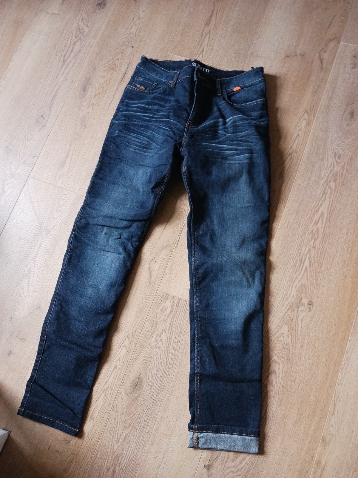 Zgan!  Richa motorbroek jeans, Motoren, Ophalen of Verzenden, Tweedehands, Broek | textiel