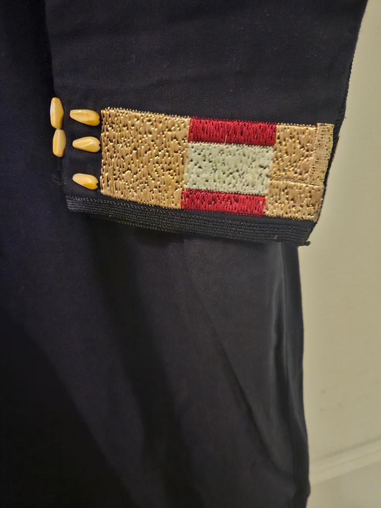 Marokkaanse dames jellaba, Overige typen, Blauw, Maat 42/44 (L), Ophalen of Verzenden