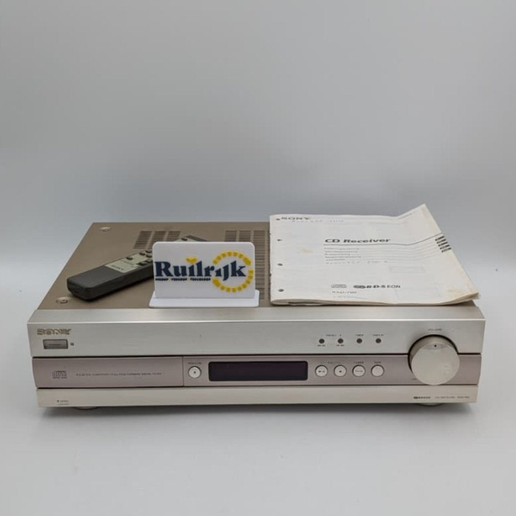 Sony RXD-700 CD Speler Receiver - Nette staat + Remote, Sony, Zo goed als nieuw, Support@sony.com, 1-7-1 Konan, Minato-ku
Tokyo 108-0075
Japan