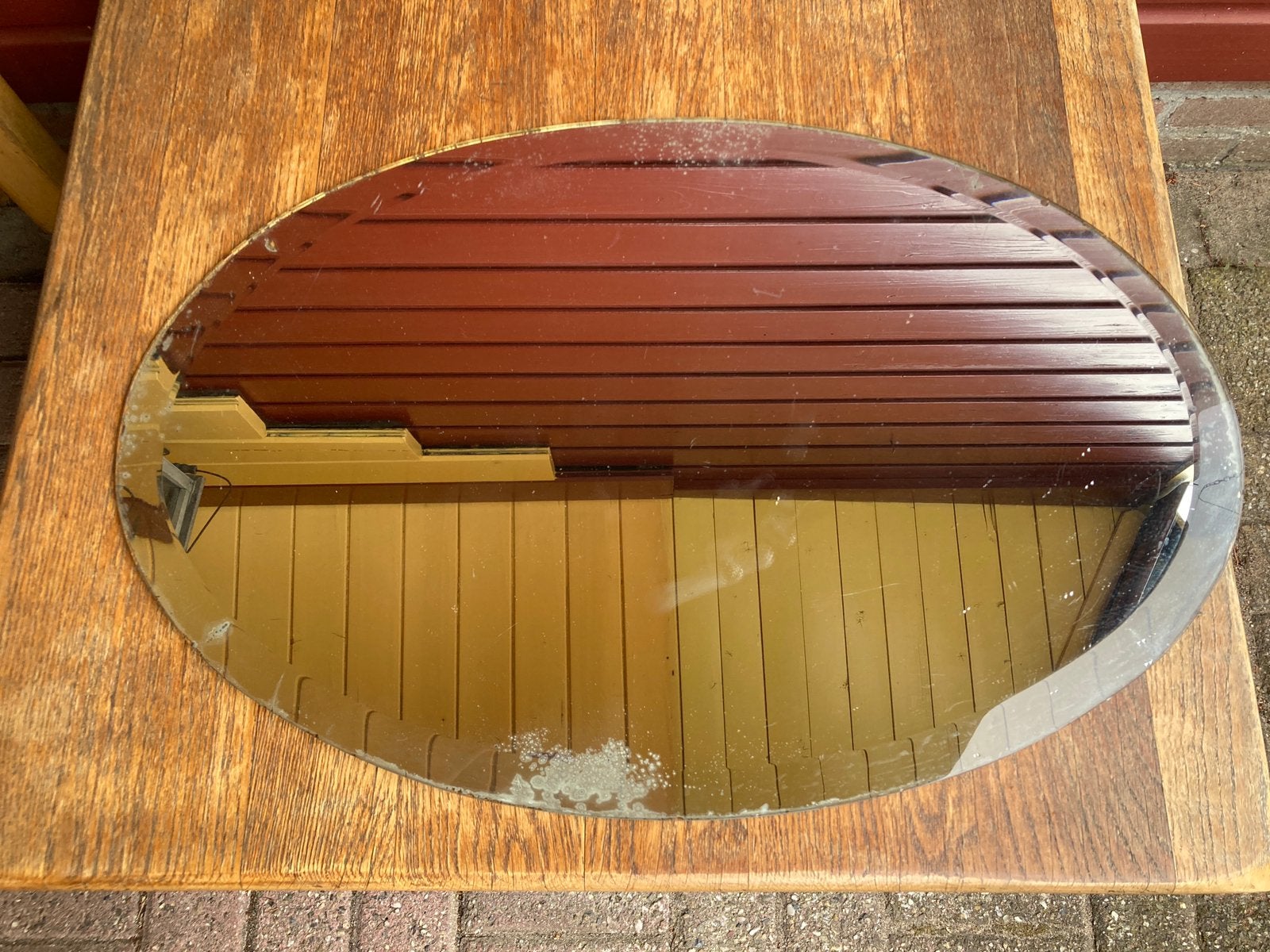 Ovale spiegel, Ophalen, Ovaal, Minder dan 50 cm