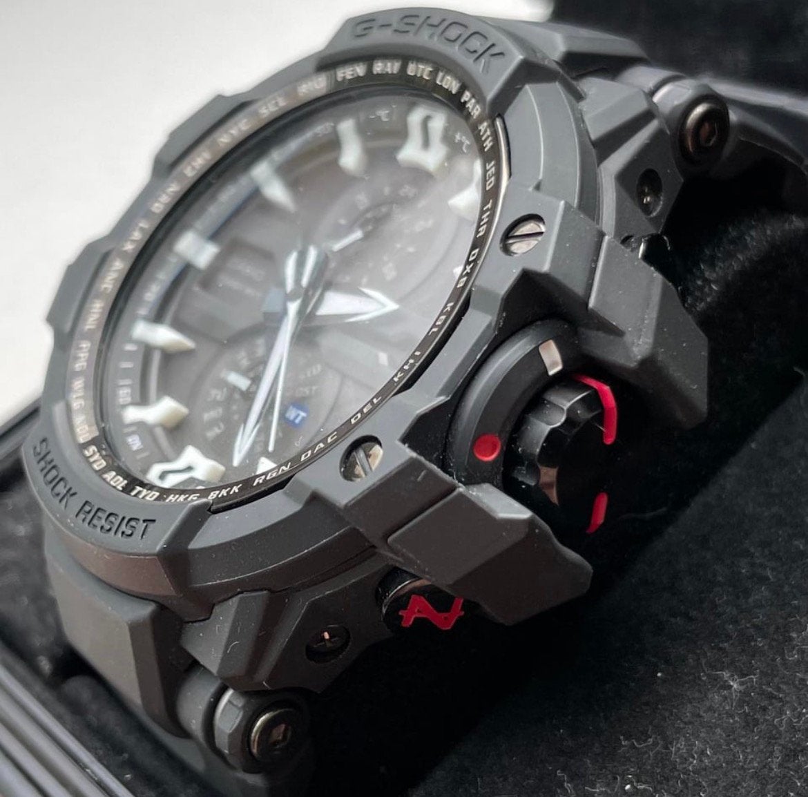 Casio G-Shock GW-A1000RAF-1AJR, Ophalen, Zo goed als nieuw, Kunststof, Casio
