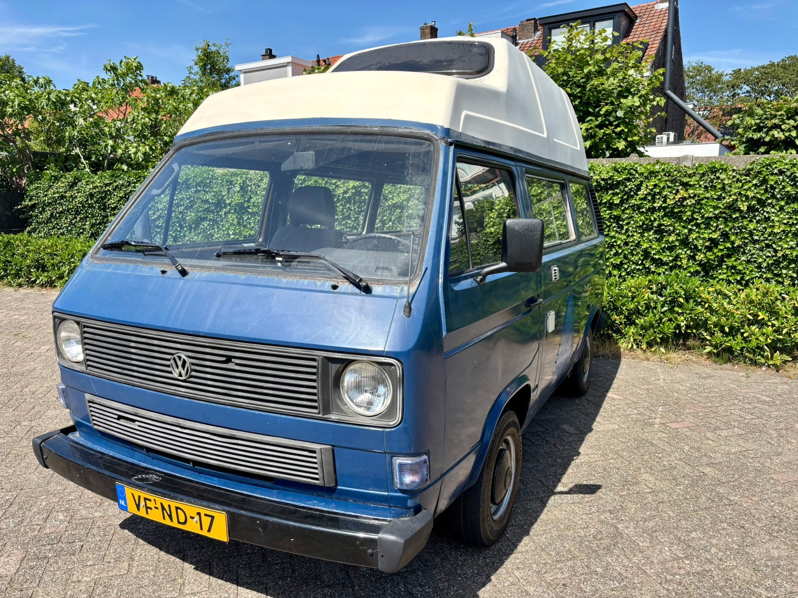 Met nwe. 2 jr APK! Volkswagen VW T3 Camper Oldtimer 1981, Volkswagen, Particulier, Overige merken, 5 tot 6 meter