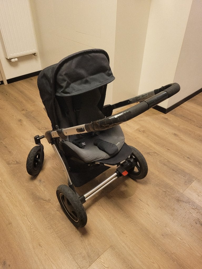 Zeer complete Maxi-Cosi Mura 4 combi kinderwagen (3-in-1), Ophalen, Gebruikt, Verstelbare duwstang, Combiwagen