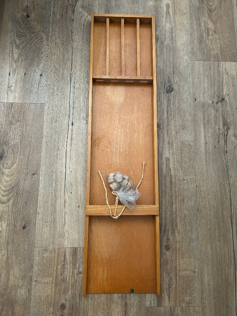 Houten kinder sjoelbak 1 meter lang, Ophalen, Zo goed als nieuw, Overige typen