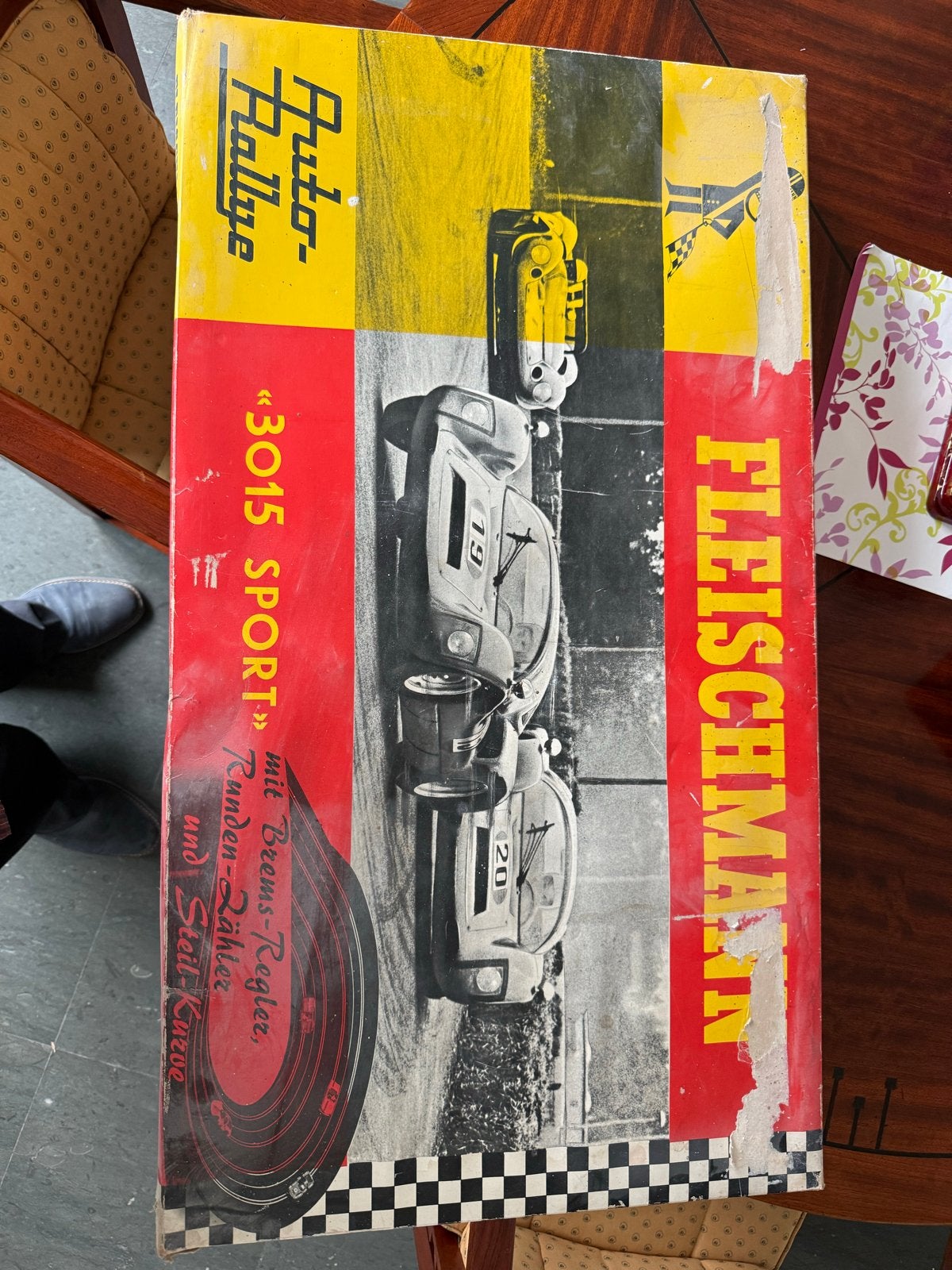 Fleischmann Auto-Rallye 3015 Sport Racebaan Set, Kinderen en Baby's, Fleischmann, Ophalen of Verzenden, Elektrisch, Racebaan