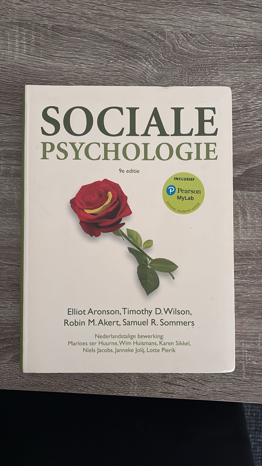 Sociale Psychologie - 9e editie, Ophalen of Verzenden, Gamma, Gelezen, HBO