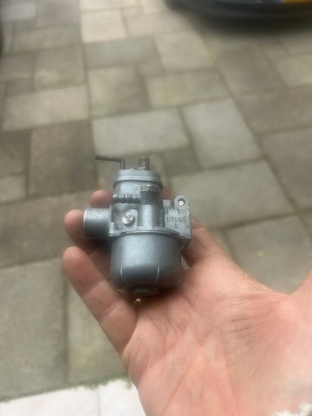 Ronde bing 15 carburateur, compleet, Ophalen of Verzenden, Zo goed als nieuw, Carburateur
