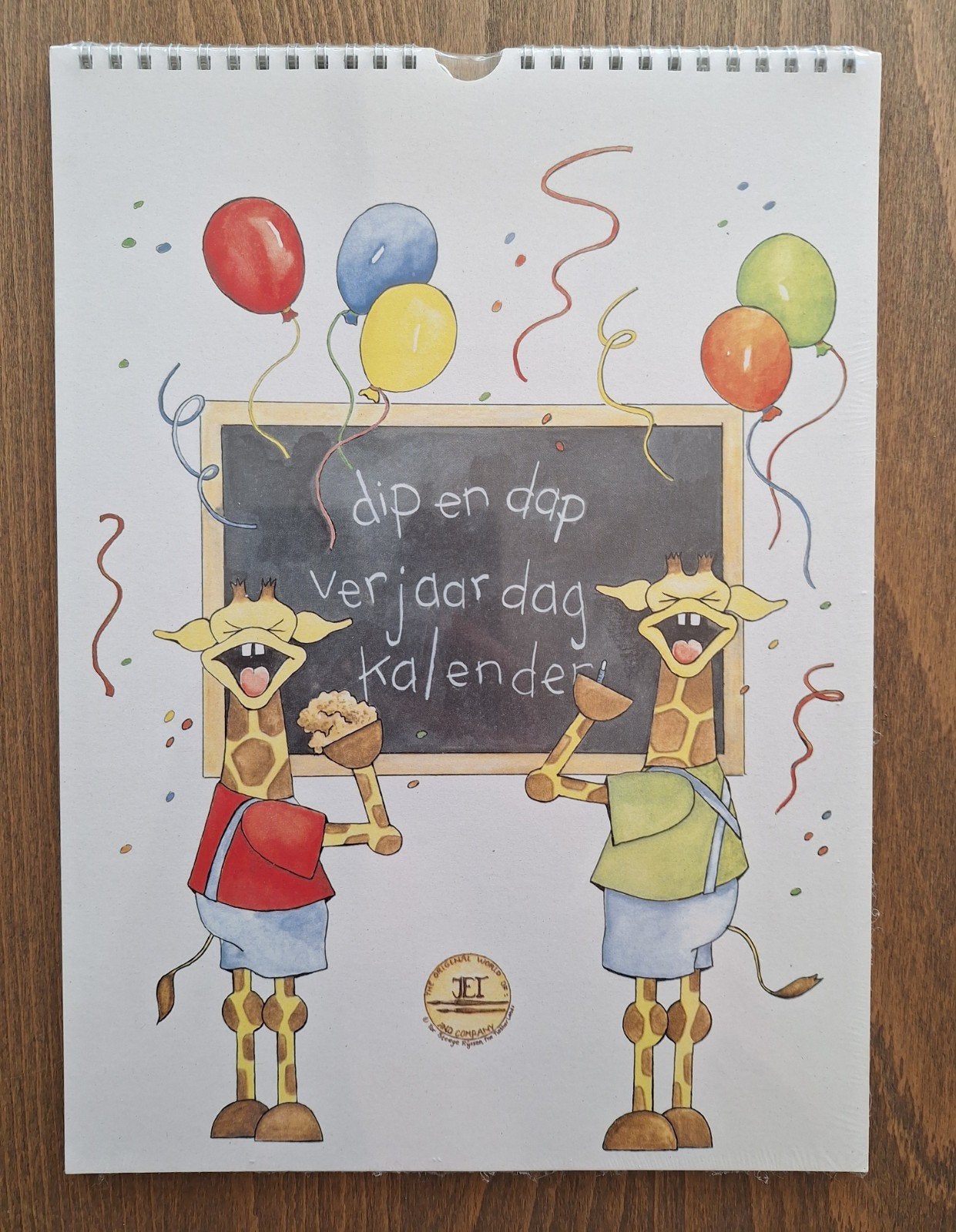 Dip en Dap verjaardag kalender - uitgave Ter Steege - Nieuw!, Ophalen of Verzenden, Maandkalender, Nieuw